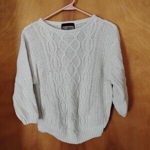 Cute Cable Knit Sweater